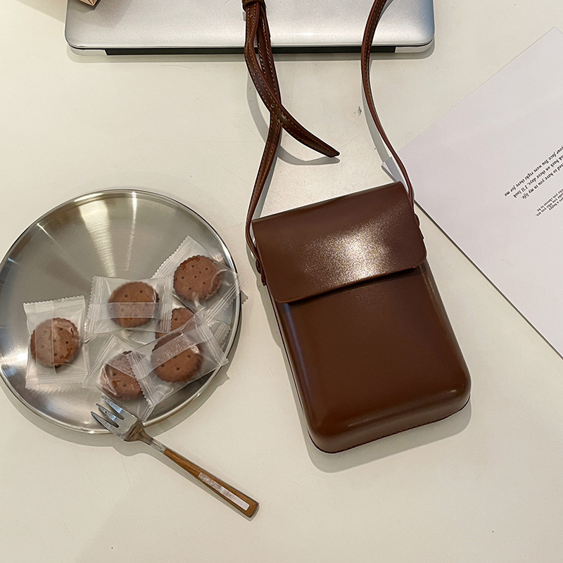 designer Korean INS Phone Bag for Women Crossbody Small Bag 2020 New Trendy Fashion Versatile Vertical Shoulder Bag Small Crossbody Bag