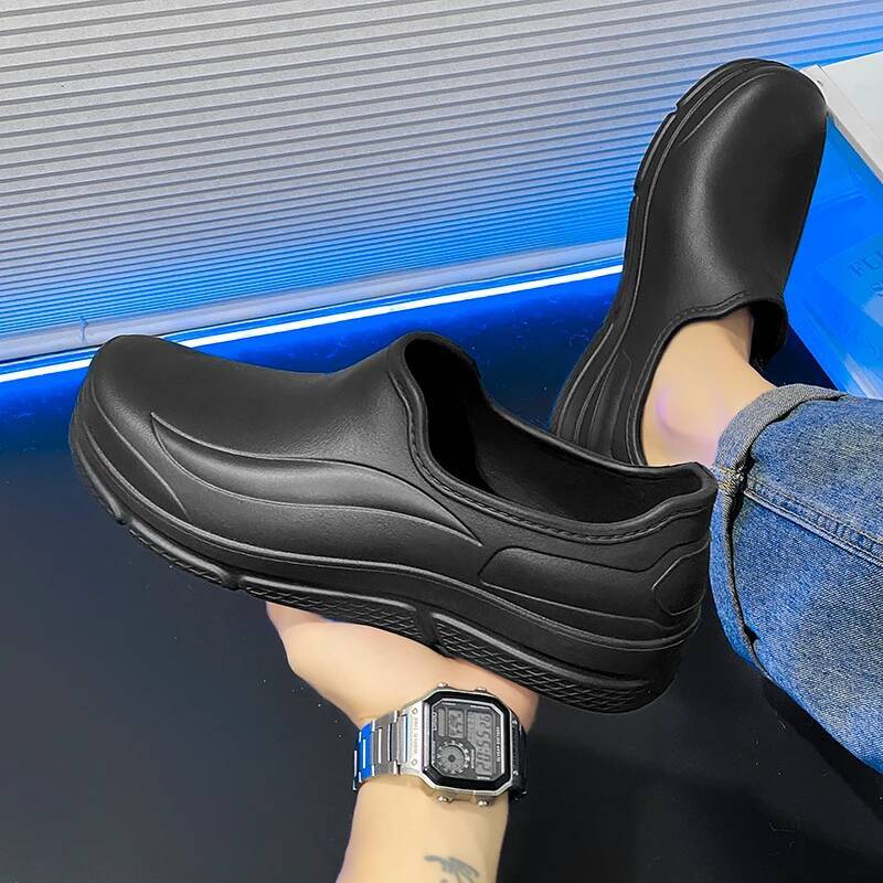 Ddmyoutdoor Ddmyoutdoor Men S Outdoor Chef Platform Waterproof Lightweight Garden Sandals Oil Resistant Women Casual Walking Shoes Large Size Outdoor 