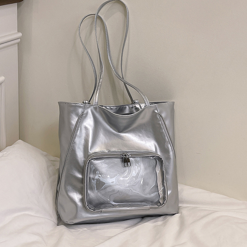 Shoulder Bags Tote bag women's large capacity 2025 new casual backpack pain bag single shoulder commuting fashion