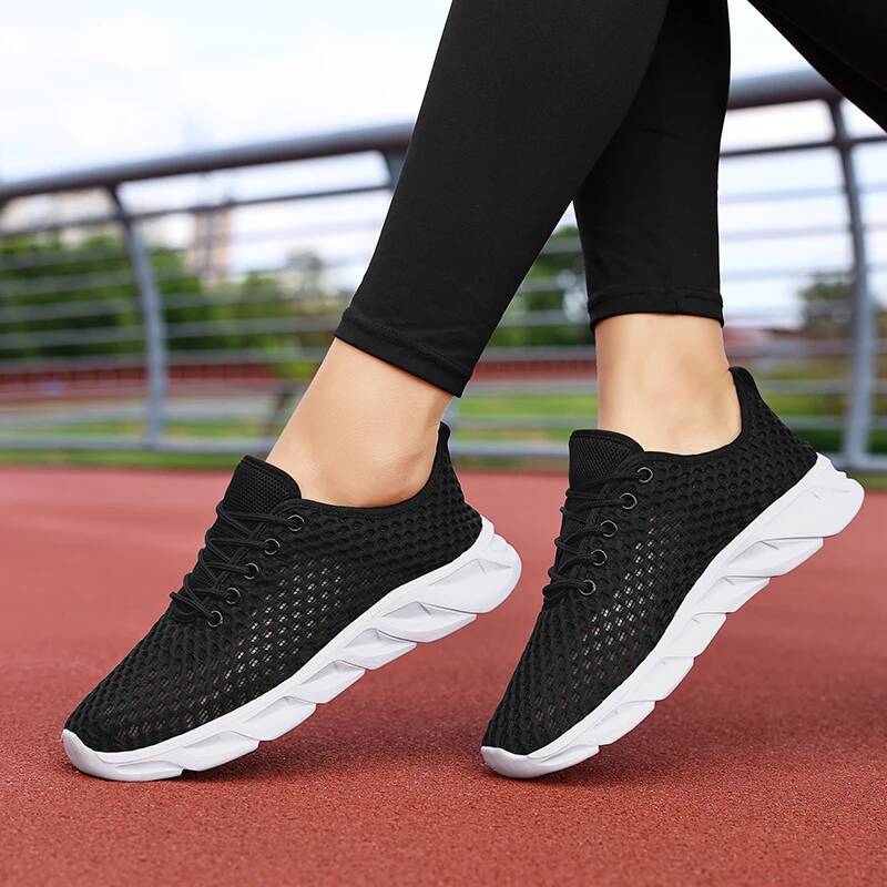 Ddmyoutdoor Ddmyoutdoor Summer High Quality White Women S Platform Lightweight Outdoor Casual Hiking Thick Soled Fashion Running Shoes Large Size Outd