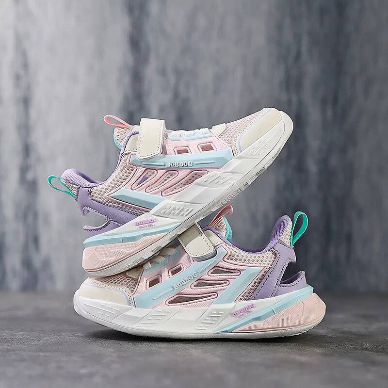 Ddmyoutdoor Summer Child Athletic Fashion Blue Anti Slip Outdoor Sports Shoes Kids Boys Comfy Soft Sneakers For Children Girl Outdoor Shoes