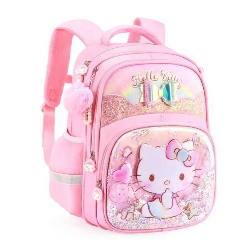 Sanrioed Cinnamoroll Kuromi My Melody Hello Kitty Anime Backpack Cute Schoolbags Cartoon Shoulder Bag Birthday Gift for Friend w250624