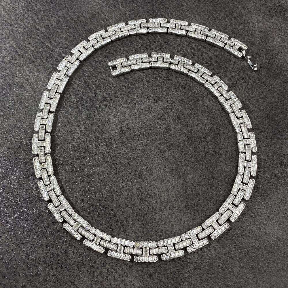 Fashion Popular Gold Plated Hip Hop Thick Style Iced Out Necklace Jewelry Chain and Bracelet American Personalize