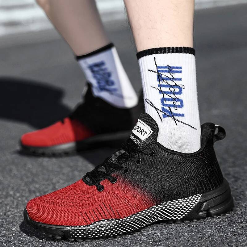 Ddmyoutdoor Hot Sale Cheap Blue Running Man Mesh Breathable Men S Training Sneakers Lightweight Non Slip Sport Shoes Size Outdoor Shoes