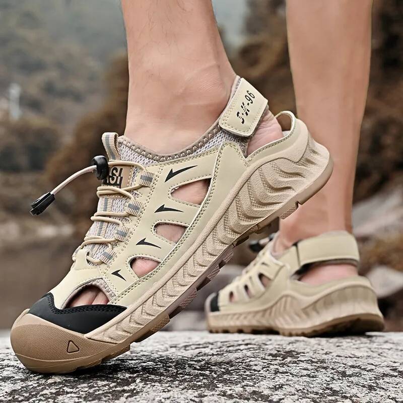 Ddmyoutdoor Non Slip Beach Classic Summer Man Hiking Sandals Size Outdoor Sports Sandal Men Trekking Shoes Sandalias Hombre outdoor shoes