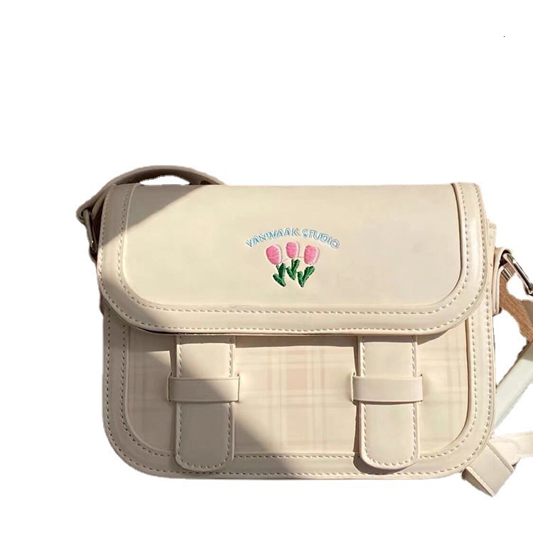 designer Girls' Academy Style Cute Cambridge Bag Tofu Bag Student Casual Versatile High-end Crossbody Bag Shoulder Underarm fashion bag