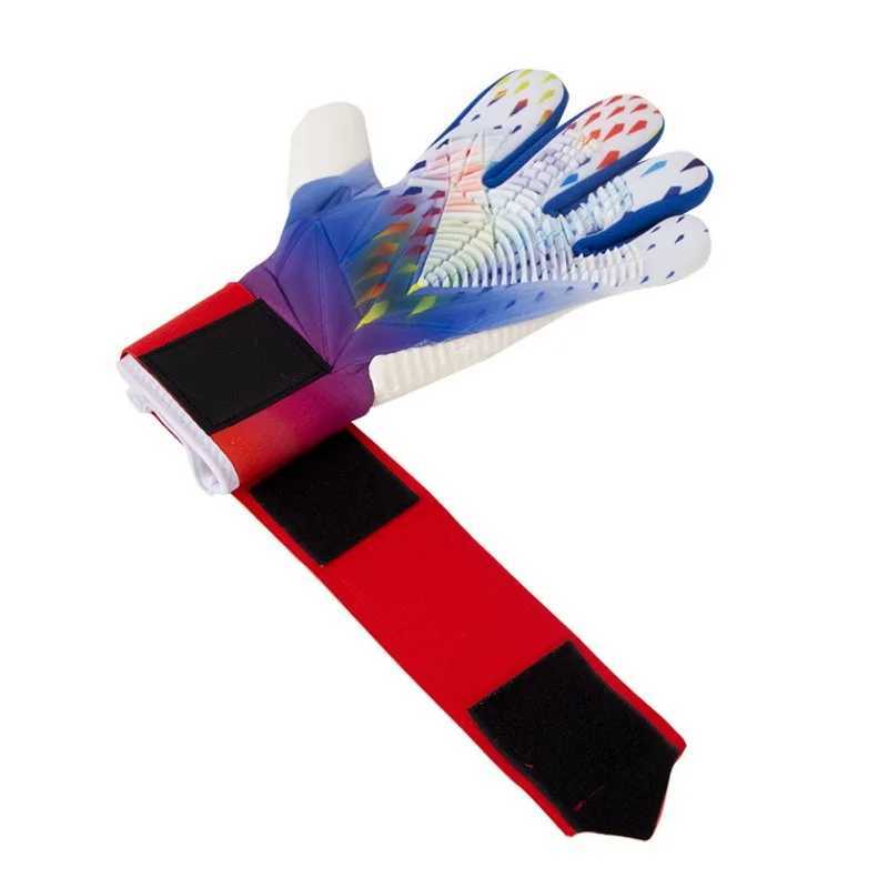 Goalkeeper Football Gloves Adult Game Professional Non-Slip Childrens Latex Goalkeeper Gloves XJ250606