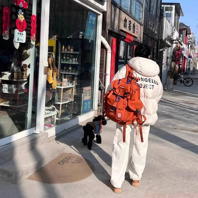 Shine Orange High Quality Nylon Backpacks String Water Proof Large Capacity Casual Outdoor Bags For Unisex 2025 New Hot Mochilas