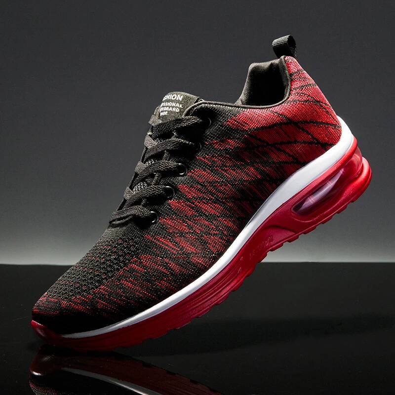 Ddmyoutdoor Sneakers Summer Fashion Lace Up Walking Shoe High Quality Male Casual Knit Breathable Flats Tennis Men S Shoes Outdoor Shoes