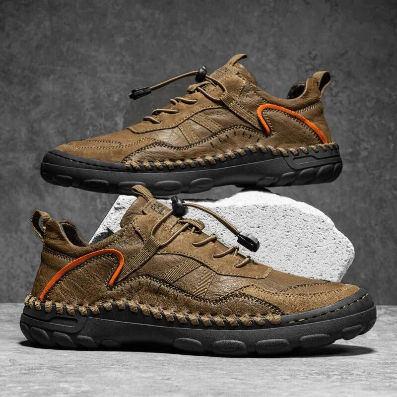 Ddmyoutdoor High Quality Men S Trekking Sneakers Big Size Classic Khaki Hiking Shoes For Outdoor Casual Sneaker Zapatillas Hombre Outdoor Shoes