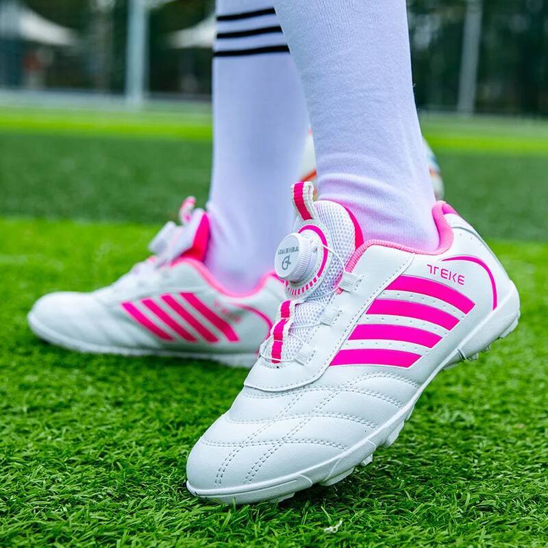 Ddmyoutdoor Brand Fashion Indoor Turf Soccer Kids Professioanl Childrens Football Sneakers Size Futsal Training Shoes Child Outdoor Shoes