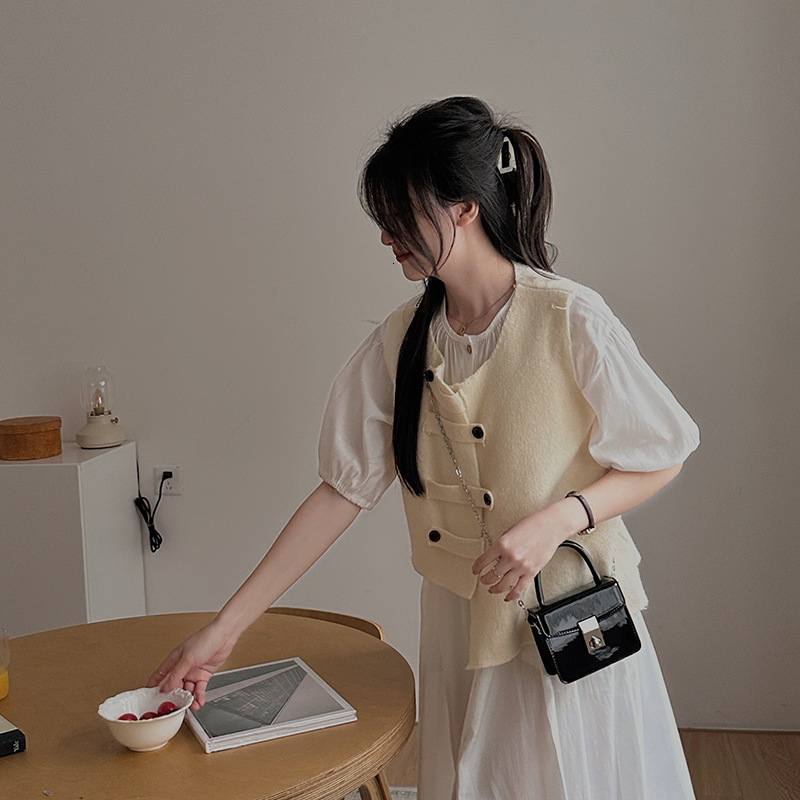 designer High-end Black Locking Three-dimensional Box Small Square Bag Fashion Versatile Patent Leather Chain Bag Handbag Shoulder Crossbody Bag