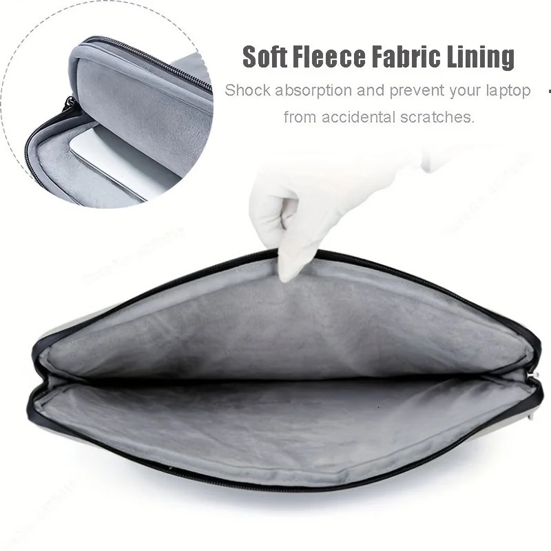11 13 14 15 Inch Laptop PU Leather Protective Tablet Bag Computer Pouch Case Storage Bags Slim Laptop Sleeve for Macbook Perfect 250605