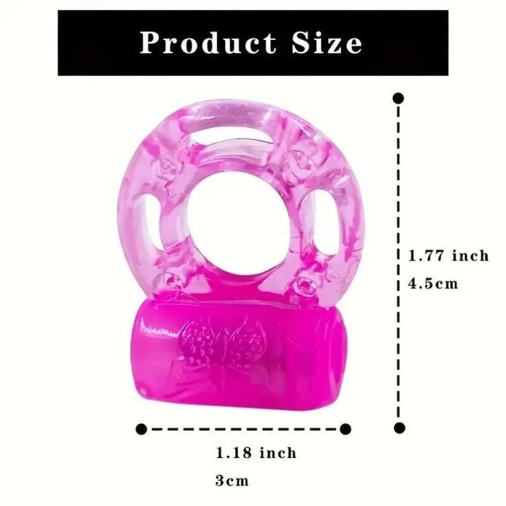 Male Delay Vibrating Cock Ring SEXY Penis Clit Stimulator Vibrator G-spot Sex Toys Men Long Lasting Enhance Couple Toy Pleasure XJ250607