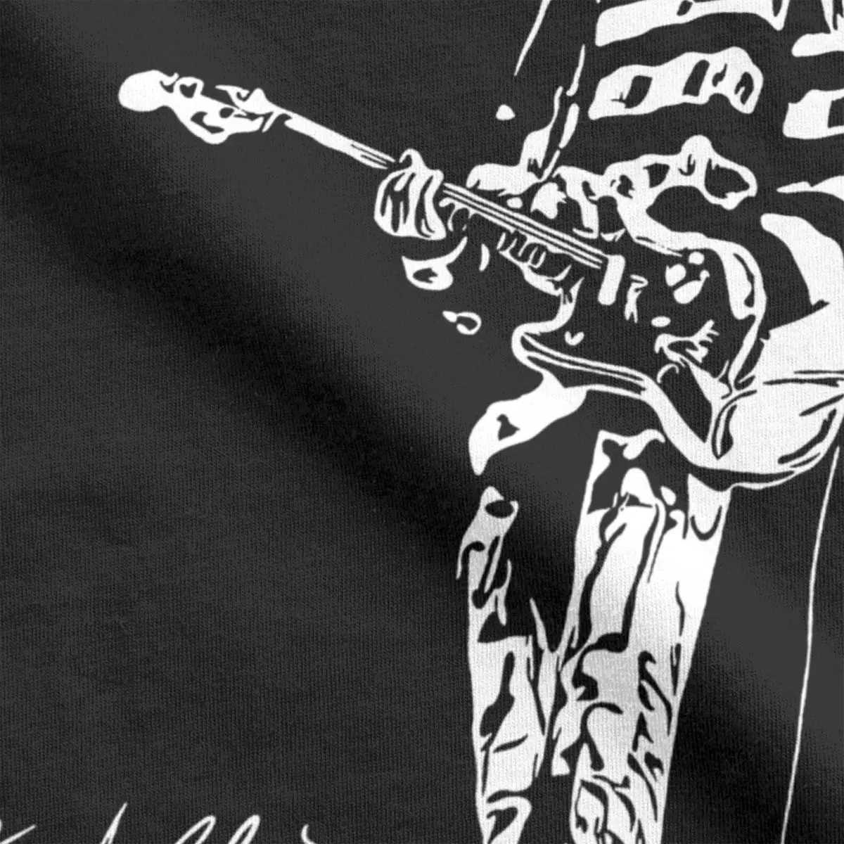Kurt Cobain Guitar Mens T Shirts Cool T Shirt Short Slve Crewneck T-Shirt 100% Cotton Classic Clothing X250607