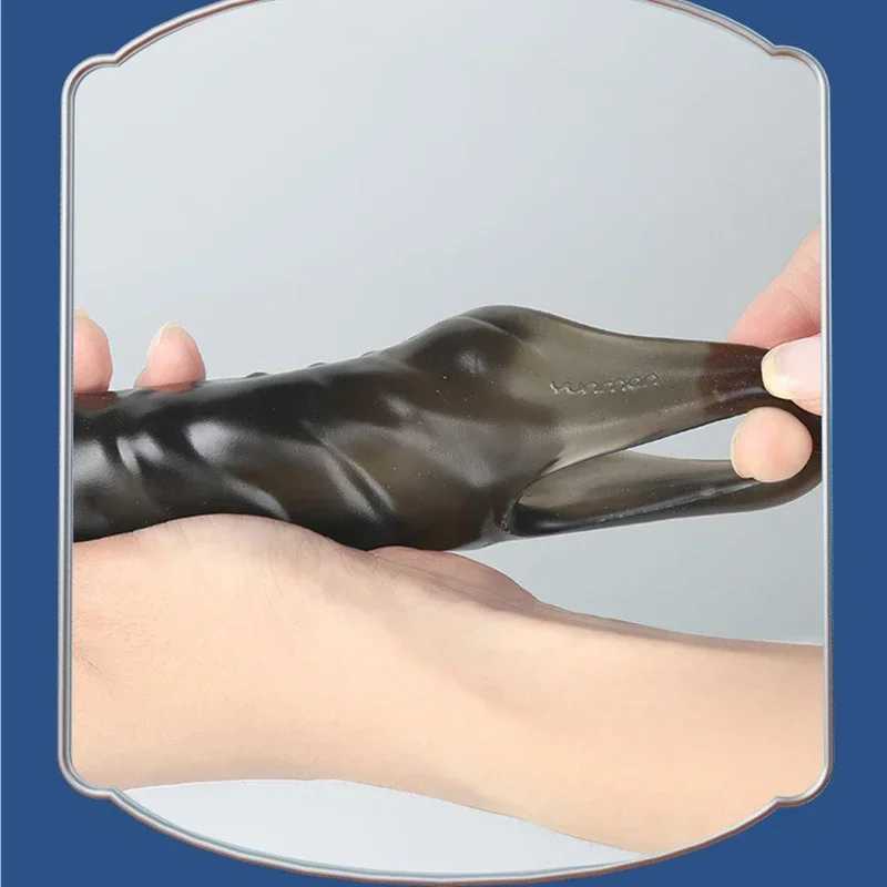 New Reusable Penis Sleeve Glans Penis Enlarger Extender Delay Ejaculation Cock Ring Sex Toys for Men Couples XJ250607