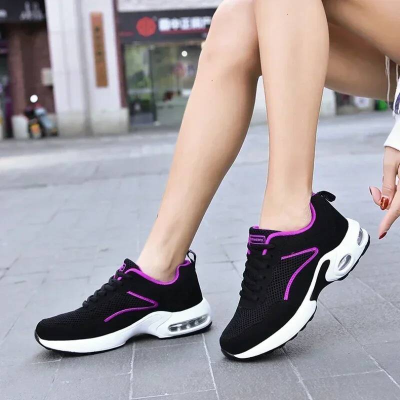ddmyoutdoor Breathable Vulcanized Shoes Woman Autumn Fashion Comfortable Sneakers Women Mesh Casual Sports Sheos Outdoor Outdoor Shoes