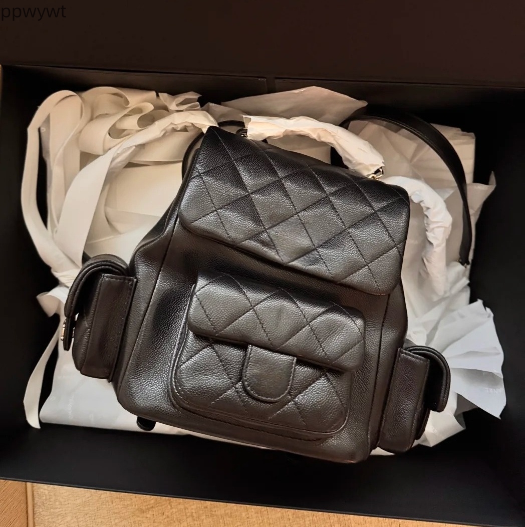 New Luxury Women Mini Backpack Quilted Genuine Leather Crossbody Shoulder Bag Designer Chain Purse with Card Holder Mini Handbag Duma Backpacks