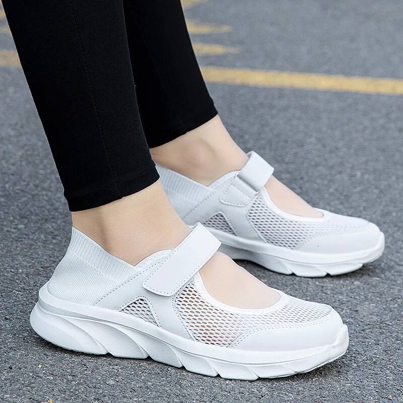 Ddmyoutdoor Ddmyoutdoor Women S Sneakers Summer Mesh Thick Bottom Non Slip Lightweight Sports Outdoor Comfortable Casual Walking Shoes Outdoor Shoes