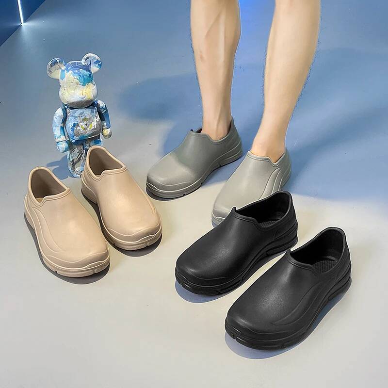 Ddmyoutdoor Ddmyoutdoor Men S Outdoor Chef Platform Waterproof Lightweight Garden Sandals Oil Resistant Women Casual Walking Shoes Large Size Outdoor 