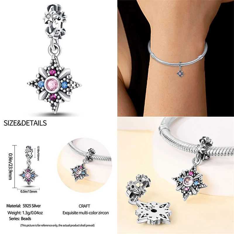 Hot Sale Keychain Charm 925 Sterling Silver Moments Keychain Charm Fit Original Brand Silver Beade Ladies Gift PAC180 XJ250607
