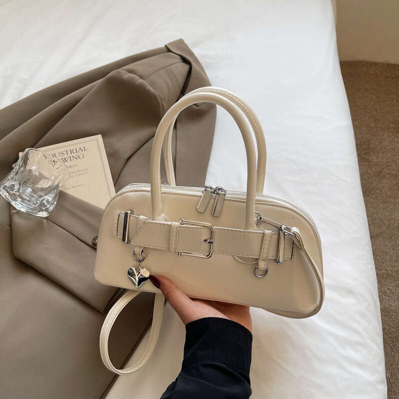 Handheld Commuter Tote for Women 2025 Spring New Fashion Simple Large Capacity Shoulder Bag Texture