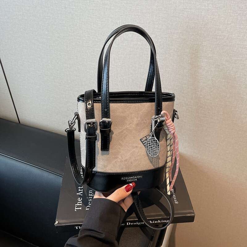 High-end Handbag for Women 2025 New Simple Versatile Crossbody Fashion Trendy Bucket Bag