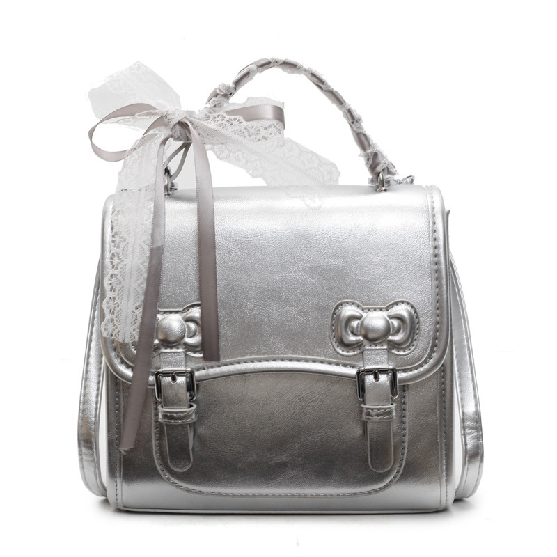 designer Korean Silk Scarf Handbag Women's 2025 New Trendy Fashion Backpack College Style Versatile Shoulder Bag