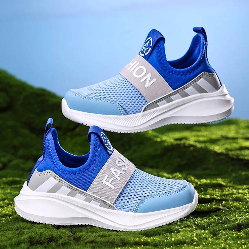 Ddmyoutdoor Trendy Letter Printed Children S Running Shoes Size Summer Outdoor Kids Comfortable Platform Sport Sneakers Child Outdoor Shoes