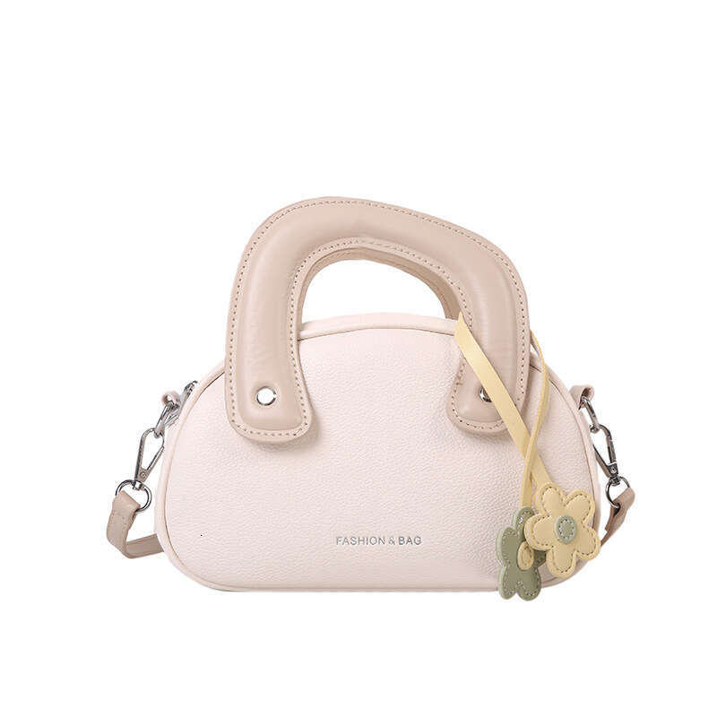 New Fashion Korean Style Fresh Single Shoulder Handbag for Women, Niche Color-Block Design, High-End Versatile Crossbody Bag