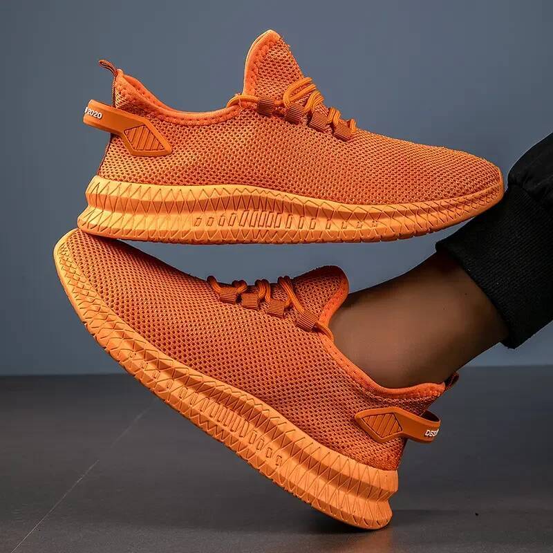 Ddmyoutdoor New Summer Casual Original Sneakers Soft Sole Mesh Jogging Lightweight Men S Breathable Vulcanized Shoes Tenis Masculino Outdoor Shoes