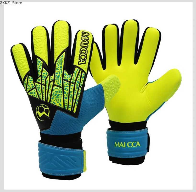 Professional Football Gloves Goalkeeper Thickened Latex Protection Adults Non-Slip Soccer Goalie Goalkeeper Football Gloves XJ250606