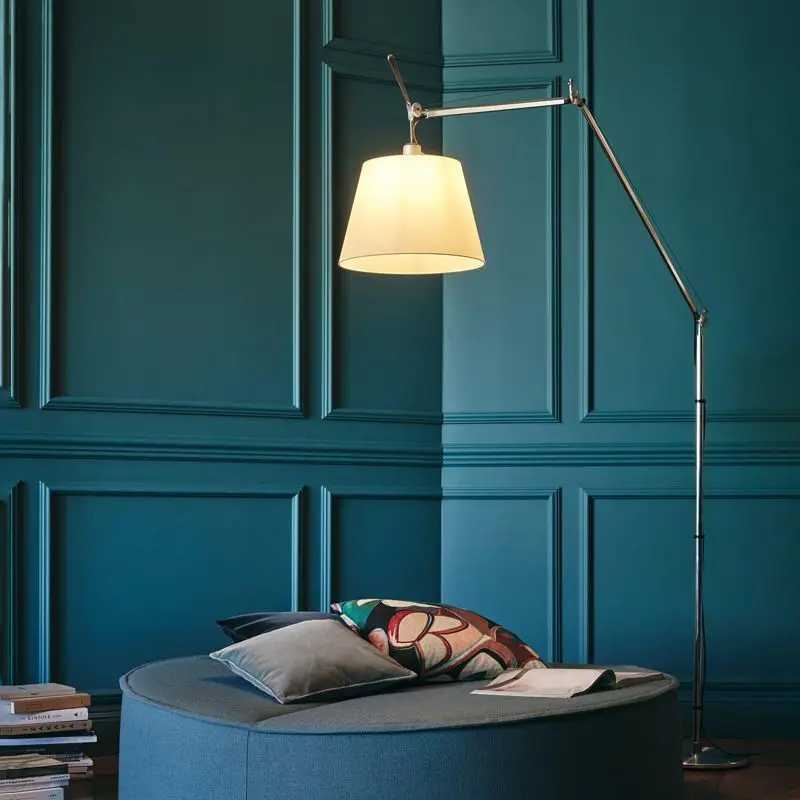 Nordic Long Arm Rocker Floor Lamp for Office Living Room High-end Sofa Designer Bedroom Bedside Lamp Fishing Light W250607