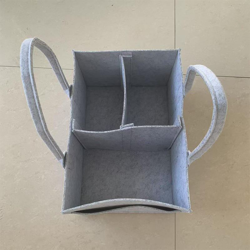 Top quality Brand High Quality New Style Felt Handheld Diaper Travel Bag Felt Foldable Mommy Portable Handbag Large Capacity New Free Delivery Designe