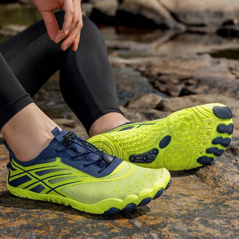 Ddmyoutdoor Fashion Blue Men S Aqua Plus Size Summer Five Fngers Women Comfy Anti Slip Rock Fishing Shoes Gym Sneakers Outdoor Shoes