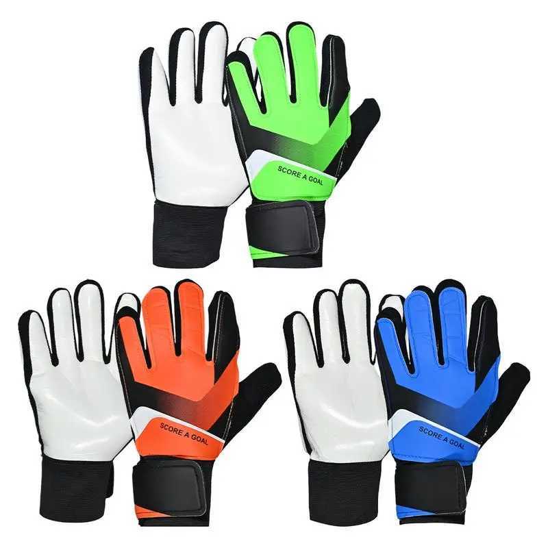 Professional Goalkeeper Gloves Wear-resistant Adults Kids Football Latex Thickened Protection Goalkeeper Soccer Sports Gloves XJ250606