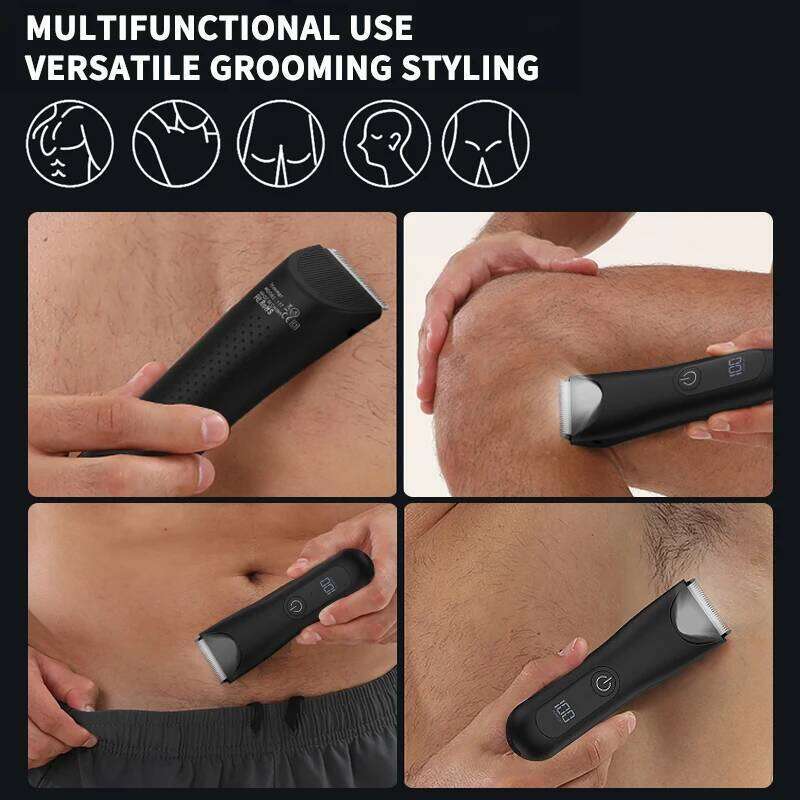 Electric Head Shaver Beard Trimmer Razor Body Hair Cutting Epilator Removal Shaving Barber Hine Professional Man Clipper