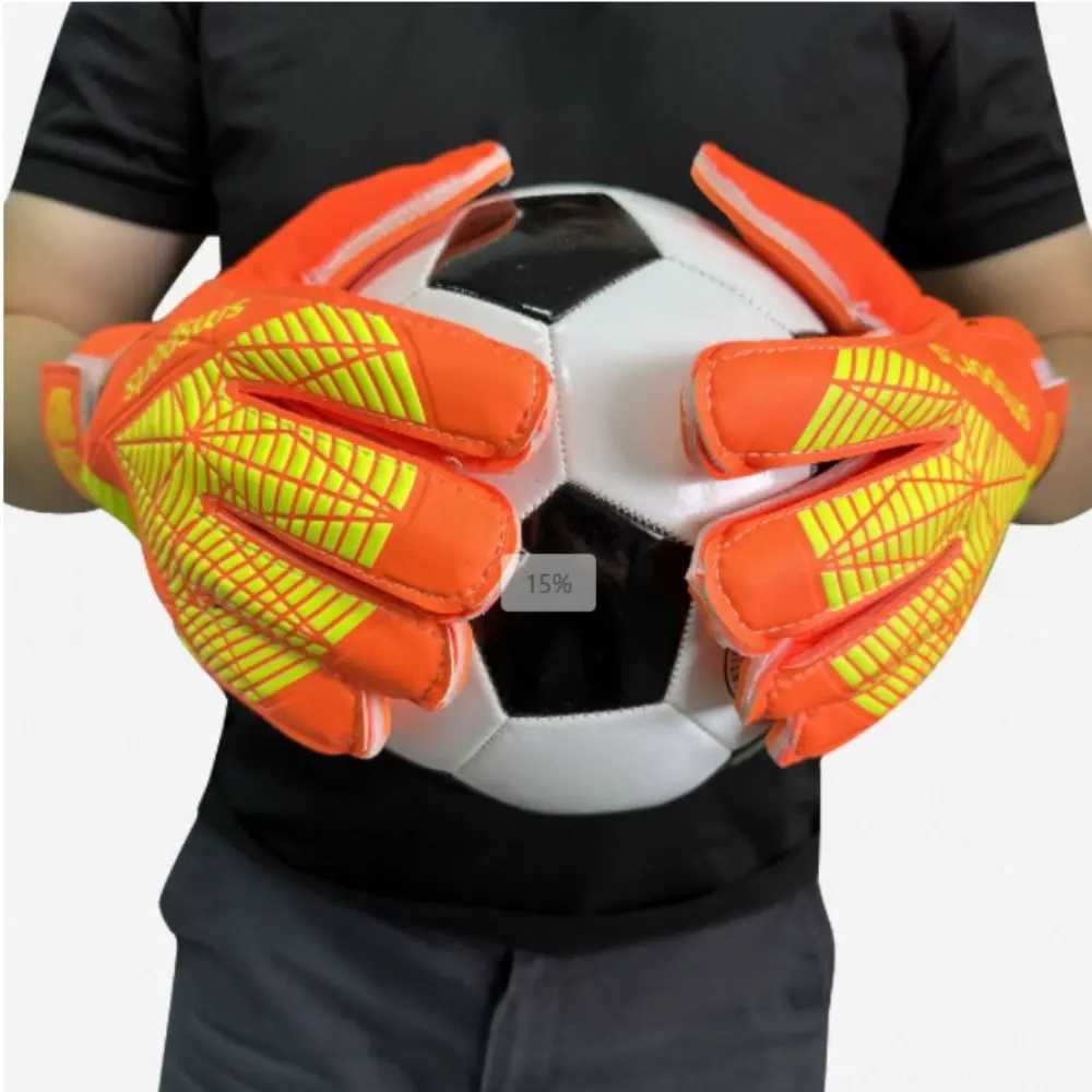 Finger Protection Goalkeeper Gloves Non-Slip Wear-Resistant Football Goalkeeper Gloves Durable Handguard Sports Gloves Outdoor XJ250606
