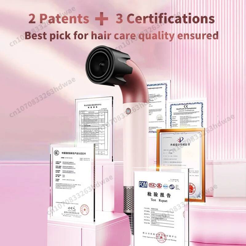 200 Million Anion Blow Professinal Leafless Dryer Negative Lon Hair Care Quick Home Powerful Hairdryer Constant Hd18