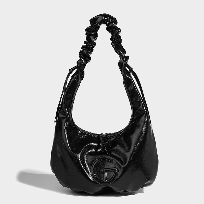 Free Shipping Luxury 2025 Autumn Designer Bags Winter New Niche Design Pleated Dumpling Bag High-end Fashion Versatile Commuter Shoulder Underarm Bag