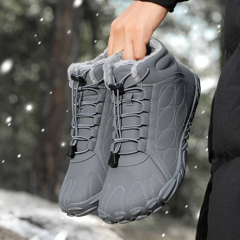 Ddmyoutdoor Ddmyoutdoor Men S Winter Snow Women Outdoor Ankle Boots Popular Five Fingers Plush Comfortable Sneakers Walking Couple Shoes Outdoor Shoes