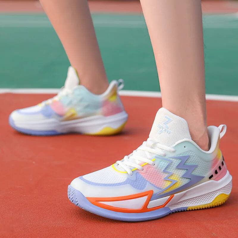 Ddmyoutdoor Trendy Platform For Comfortable Soft Outdoor Shoes Unisex Bounce Professional Basketball Sneakers Men Outdoor Shoes