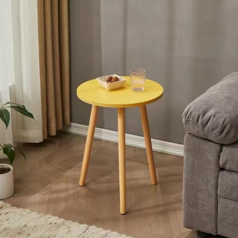 B6072 Small coffee table round table sofa side table bedroom bay window living room bedside table home