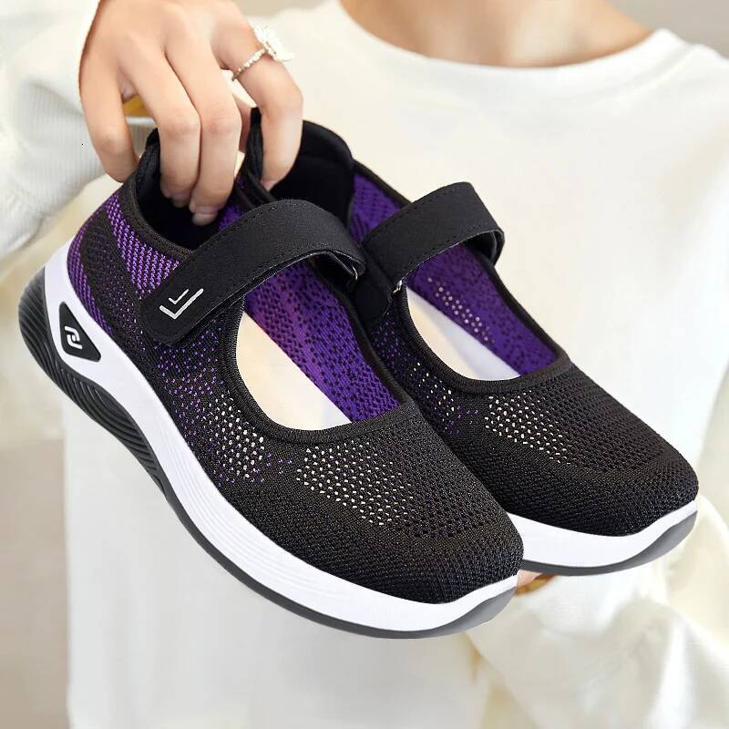 Ddmyoutdoor Ddmyoutdoor Women S Summer Mesh Thick Soled Breathable Platform Tennis Casual Walking Vulcanized Shoes Zapatillas Mujer Outdoor Outdoor Sh