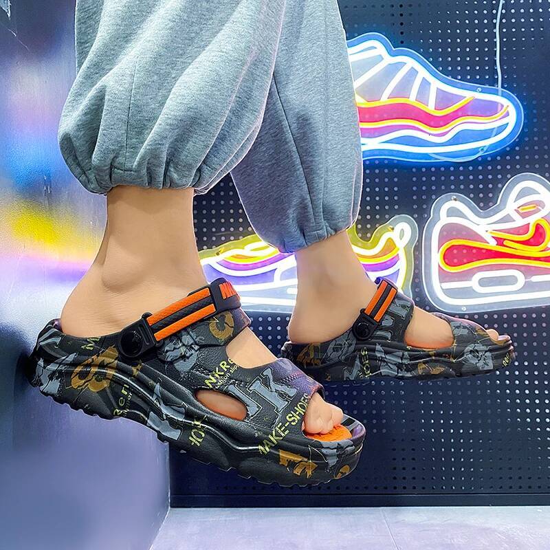 Ddmyoutdoor New Summer Indoor Shoes Beach Casual Slippers Soft Sole Platform Slides Men EVA Flip Flops Couple Sandals outdoor shoes