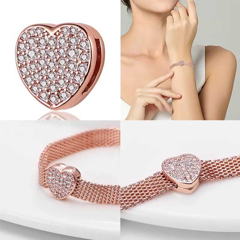 Hot Sale 100% 925 Sterling Silver Lucky Flat Charms Fit 925 Original Flat Bracelet Diy Jewelry Making For Women GiftXJ250607