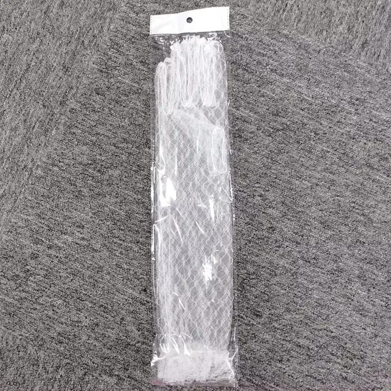 Bride Thin Lace Gloves Wedding Accessories Thin Gauze Long Gloves 250603