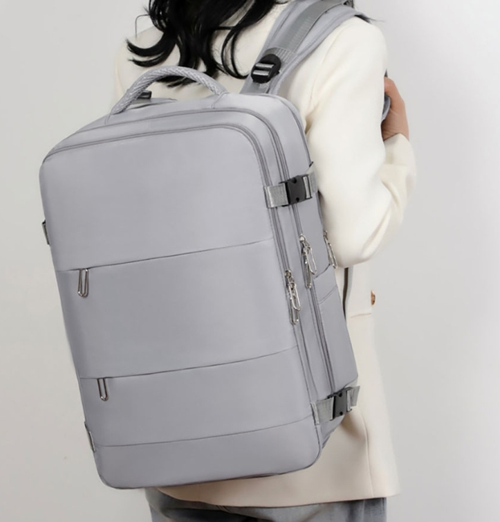 zh118882large Capacity Backpack Men Travel Outdoor Laptop BagOxford Solid High School Bags Teen College Boys Collage Student Backpack8889