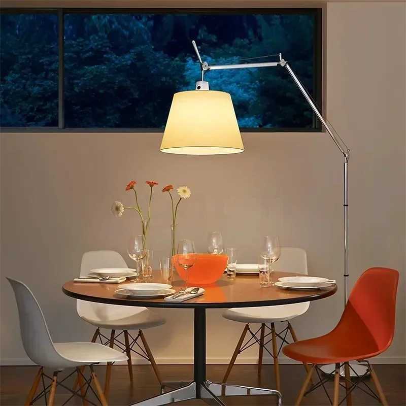 Nordic Long Arm Rocker Floor Lamp for Office Living Room High-end Sofa Designer Bedroom Bedside Lamp Fishing Light W250607