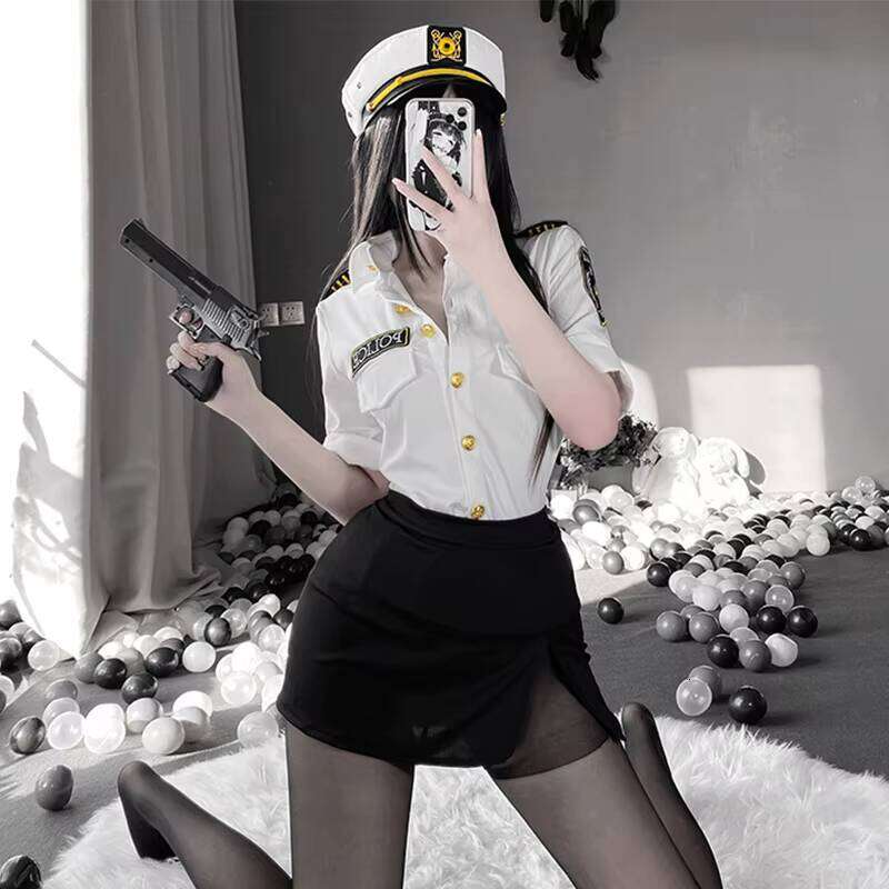 Erotic Lingerie Uniform Temptation Pure Desire Clothing Female Set Flirtation Hot Bed Passion